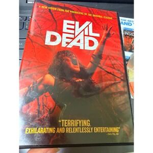 Evil Dead DVD 2013 Horror Movie Remake R-Rated Widescreen Sony Pictures
